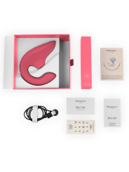 WOMANIZER BLEND ESTIMULADOR VIBRADOR RABBIT ROSA