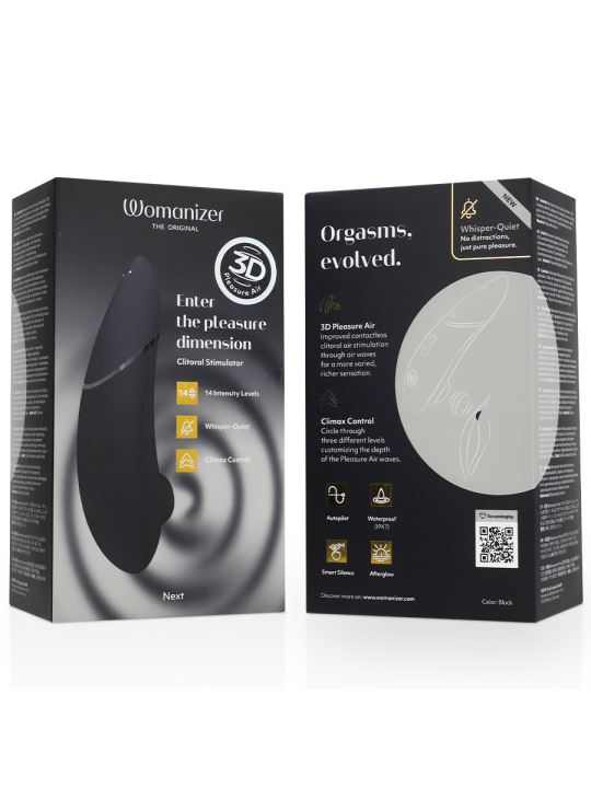WOMANIZER NEXT ESTIMULADOR DE CLITORIS NEGRO