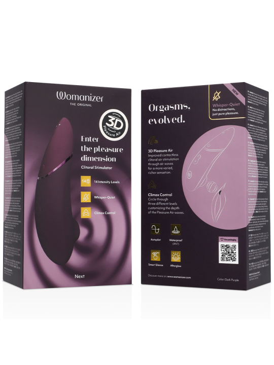 WOMANIZER NEXT ESTIMULADOR DE CLITORIS MORADO
