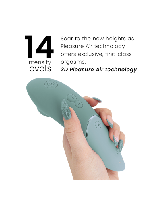 WOMANIZER NEXT ESTIMULADOR DE CLITORIS VERDE CLARO