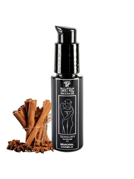 EROS ART ACEITE MASAJE TANTRICO NATURAL Y AFRODISIACO CANELA 30 ML