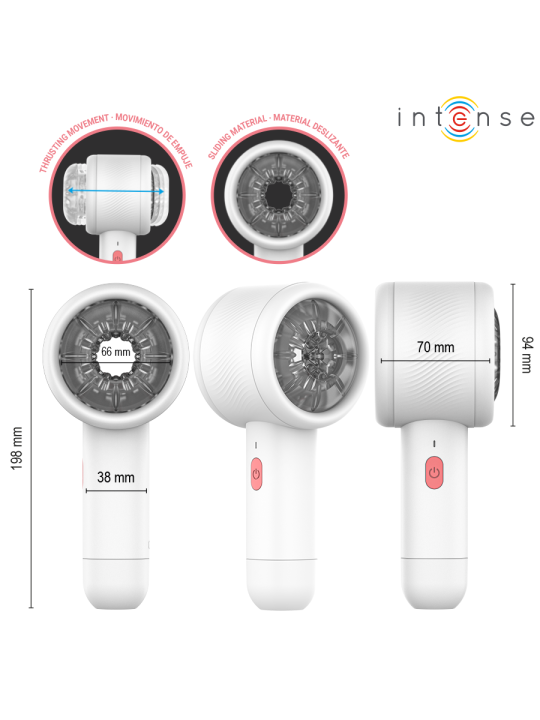 INTENSE GRIFFIN MASTURBADOR MASCULINO CON EMPUJE AVANZADO