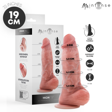 MR INTENSE SMALL SPENCER DILDO SILICONA 19 CM O 45 CM