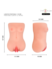 INTENSE DEEP TOUCH CATHERINE MASTURBADOR CON VOZ VIBRADOR SUCCION