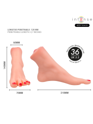 INTENSE DEEP TOUCH GABBIE MASTUBADOR DE DOS PIEZAS EN FORMA DE PIE