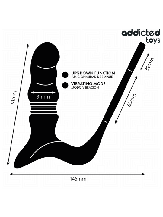 ADDICTED TOYS ANILLO PROSTATICO UPDOWN
