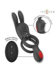 INTENSE QUINN ANILLO DOBLE CON VIBRACION CON CONTROL REMOTO