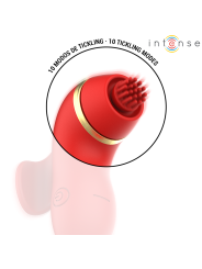 INTENSE PATTY ESTIMULADOR CON 4 CABEZALES SUCCION TAPPING TICKLING Y LICKING