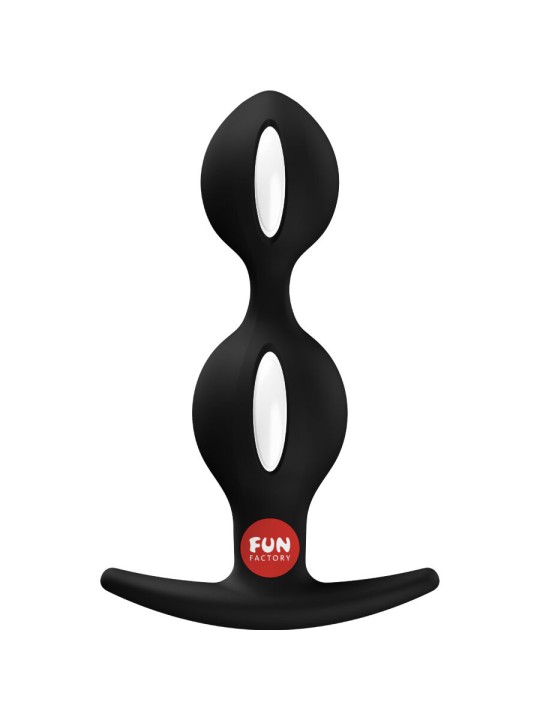 FUN FACTORY B BALLS DUO PLUG ANAL NEGRO