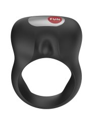 FUN FACTORY STEADY ANILLO VIBRADOR PENE NEGRO