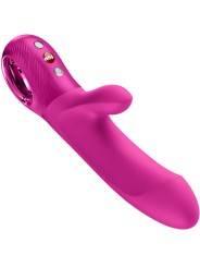 FUN FACTORY BI STRONIC EMBRACE CONEJO ESTIMULADOR DE EMPUJE MAGENTA