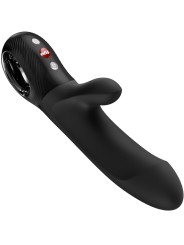FUN FACTORY BI STRONIC EMBRACE CONEJO ESTIMULADOR DE EMPUJE NEGRO