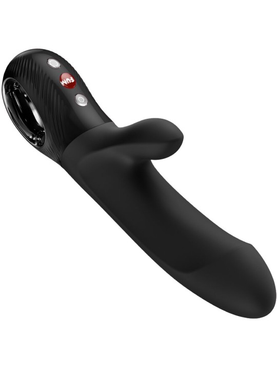 FUN FACTORY BI STRONIC EMBRACE CONEJO ESTIMULADOR DE EMPUJE NEGRO