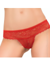 CHILIROSE CR 3853 PANTIES ROJO S M