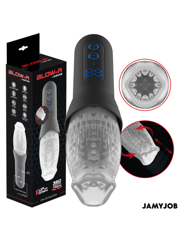 JAMYJOB BLOW R MASTURBADOR CON THRUSTING Y ROTACION