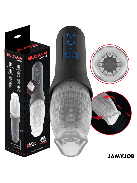 JAMYJOB BLOW R MASTURBADOR CON THRUSTING Y ROTACION