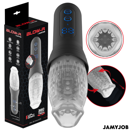 JAMYJOB BLOW R MASTURBADOR CON THRUSTING Y ROTACION