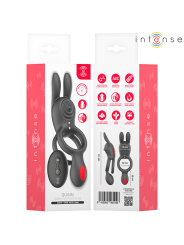 INTENSE QUINN ANILLO DOBLE CON VIBRACION CONTROL REMOTO