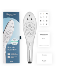 WOMANIZER WAVE CABEZAL DE DUCHA ESTIMULADOR DE CLITORIS PLATEADO