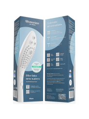 WOMANIZER WAVE CABEZAL DE DUCHA ESTIMULADOR DE CLITORIS BLANCO
