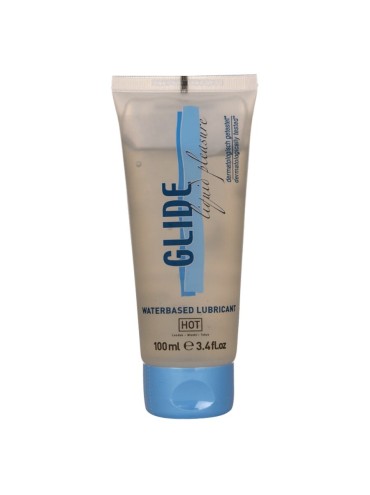 HOT GLIDE LIQUID PLEASURE LUBRICANTE BASE AGUA 100 ML