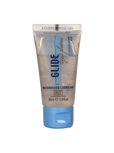 HOT GLIDE LIQUID PLEASURE LUBRICANTE BASE AGUA 30 ML