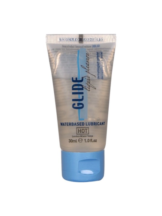 HOT GLIDE LIQUID PLEASURE LUBRICANTE BASE AGUA 30 ML