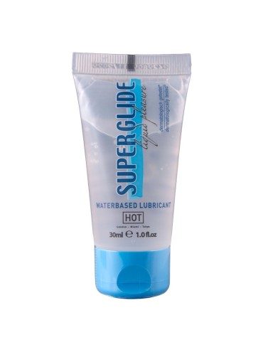 HOT SUPERGLIDE LIQUID PLEASURE LUBRICANTE BASE AGUA 30 ML