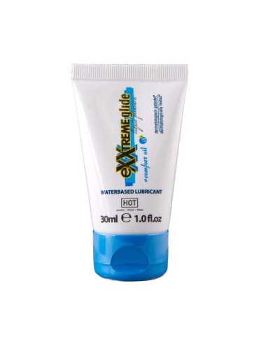 HOT EXXTREME GLIDE LUBRICANTE BASE AGUA ACEITE CONFORT A 30 ML