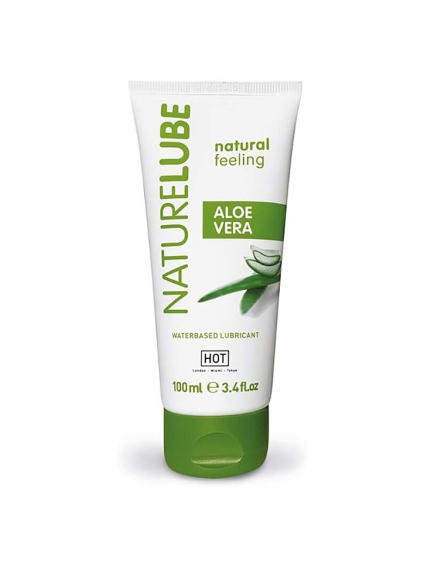 HOT NATURE LUBE LUBRICANTE BASE AGUA ALOE VERA 100 ML