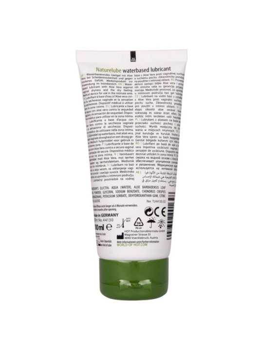 HOT NATURE LUBE LUBRICANTE BASE AGUA ALOE VERA 100 ML