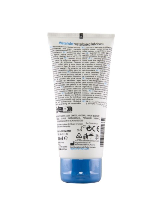 HOT WATER LUBE LUBRICANTE BASE AGUA AGUA DE MANANTIAL 100 ML