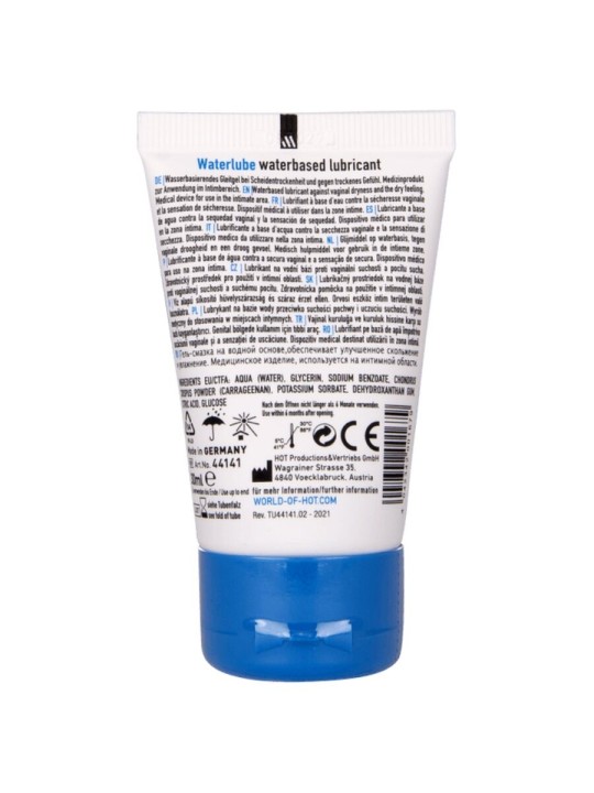 HOT WATER LUBE LUBRICANTE BASE AGUA AGUA DE MANANTIAL 30 ML
