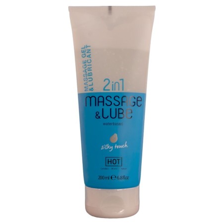 HOT MASSAGE GLIDE GEL 2 EN 1 TACTO SEDOSO 200 ML