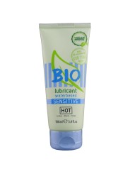 HOT BIO LUBRICANT LUBRICANTE BIO BASE AGUA SENSIBLE 100 ML