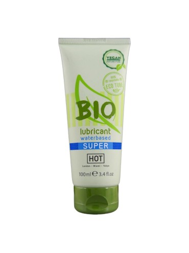 HOT BIO LUBRICANT LUBRICANTE BIO BASE AGUA SUPERGLIDE 100 ML