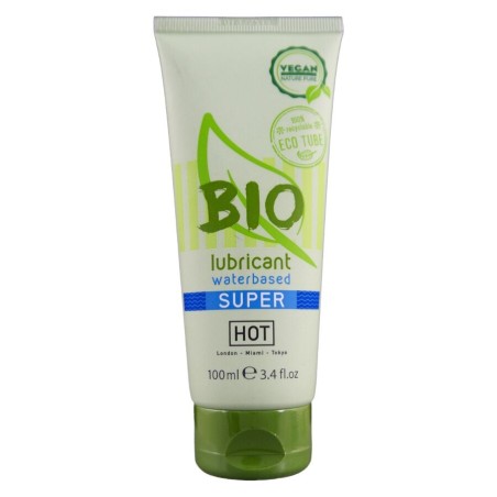 HOT BIO LUBRICANT LUBRICANTE BIO BASE AGUA SUPERGLIDE 100 ML