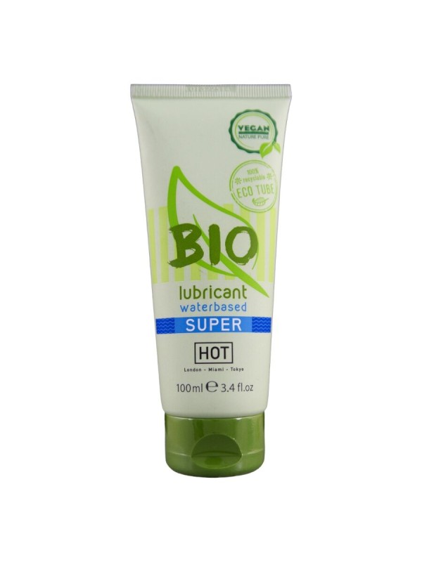 HOT BIO LUBRICANT LUBRICANTE BIO BASE AGUA SUPERGLIDE 100 ML