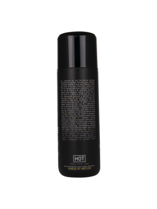 HOT EXXTREME GLIDE LUBRICANTE BASE SILICONA ACEITE CONFORT A 100 ML