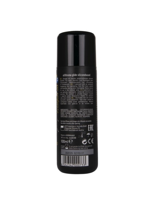 HOT EXXTREME GLIDE LUBRICANTE BASE SILICONA ACEITE CONFORT A 100 ML