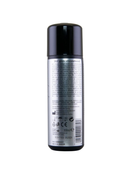 HOT SILC GLIDE LUBRICANTE BASE SILICONA 100 ML