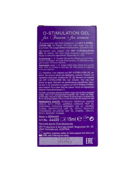HOT GEL O STIMULATION PARA MUJER 15 ML