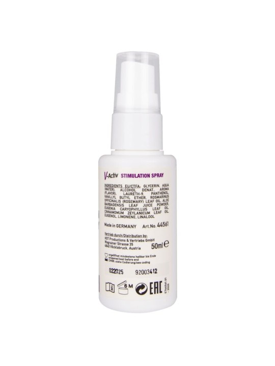 HOT V ACTIV SPRAY ESTIMULANTE PARA MUJER 50 ML