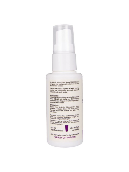 HOT V ACTIV SPRAY ESTIMULANTE PARA MUJER 50 ML
