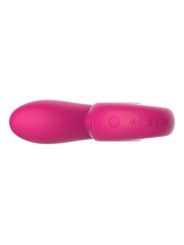 SNAIL VIBE GIZI LITE VIBRADOR DUAL PUNTO G Y CLITORIS ROSA