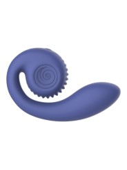 SNAIL VIBE GIZI LITE VIBRADOR DUAL PUNTO G Y CLITORIS MORADO