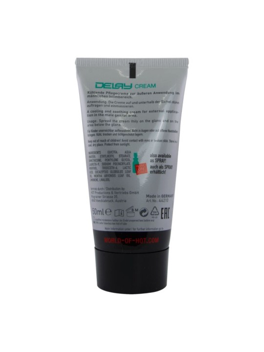 HOT CREMA RETARDANTE 50 ML
