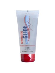 HOT WARMING GLIDE LIQUID PLEASURE LUBRICANTE BASE AGUA EFECTO CALOR 100 ML