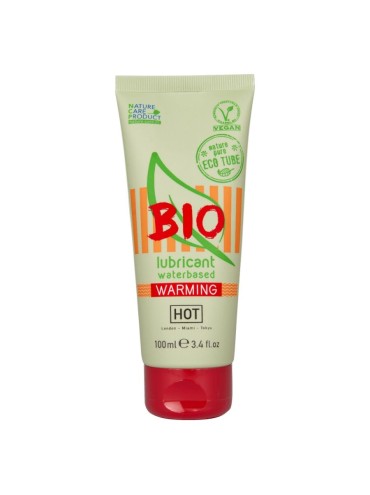 HOT BIO LUBRICANT LUBRICANTE BIO BASE AGUA EFECTO CALOR 100 ML
