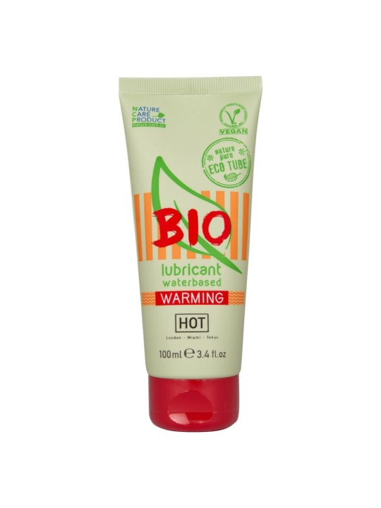 HOT BIO LUBRICANT LUBRICANTE BIO BASE AGUA EFECTO CALOR 100 ML